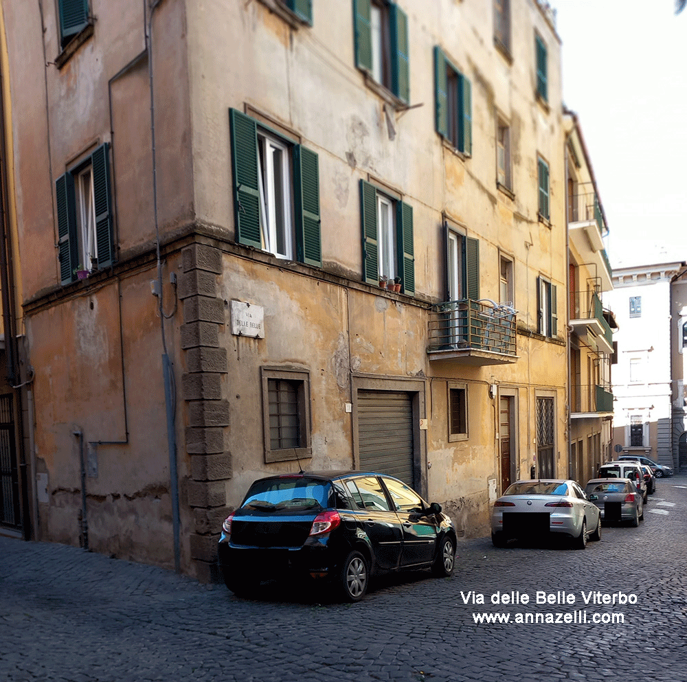 via delle belle viterbo info e foto anna zelli