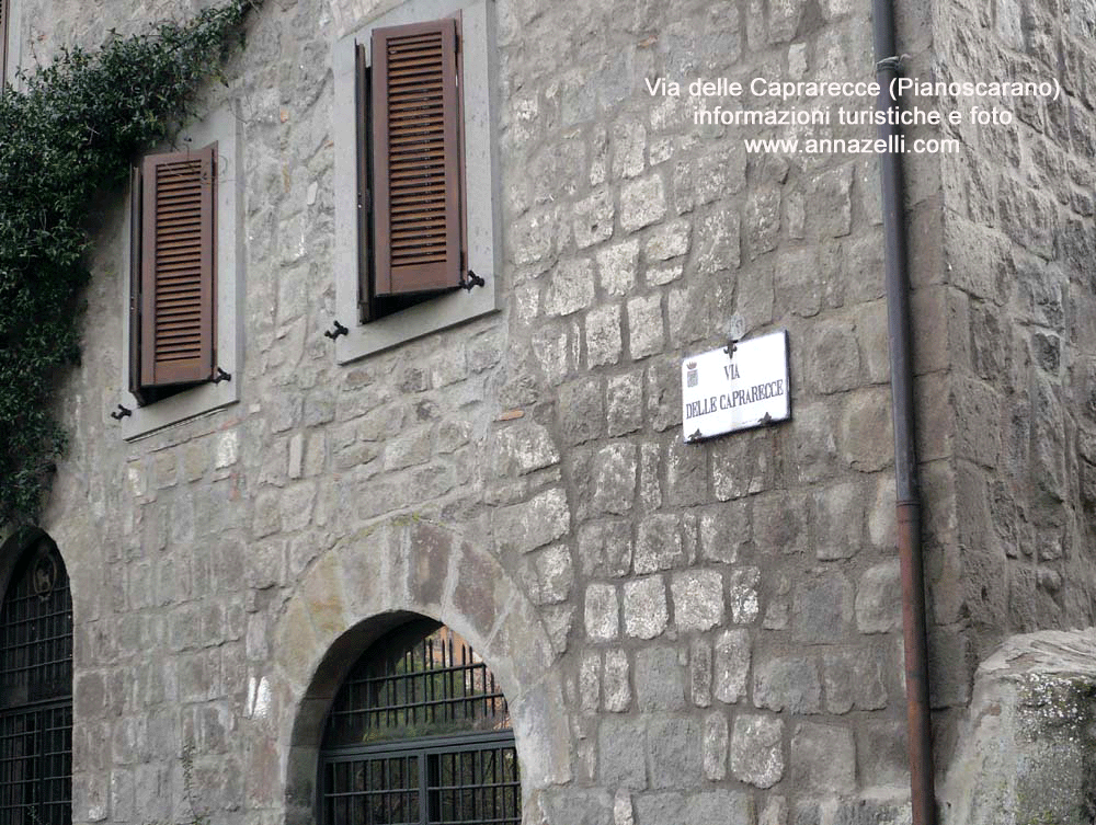 via delle caprarecce viterbo zona pianoscarano info e foto zelli anna