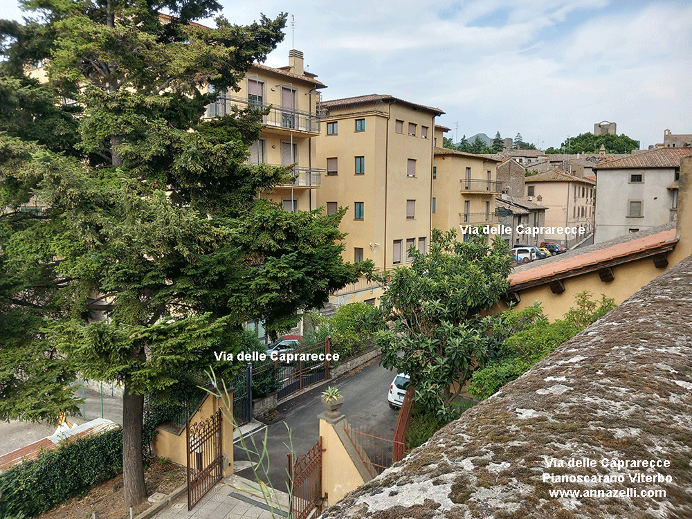 via delle caprarecce viterbo pianoscarano info e foto anna zelli