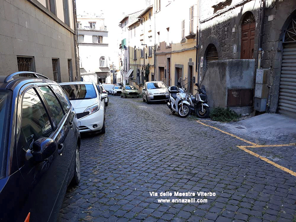 via delle maestre viterbo traversa via mazzini centro info e foto anna zelli