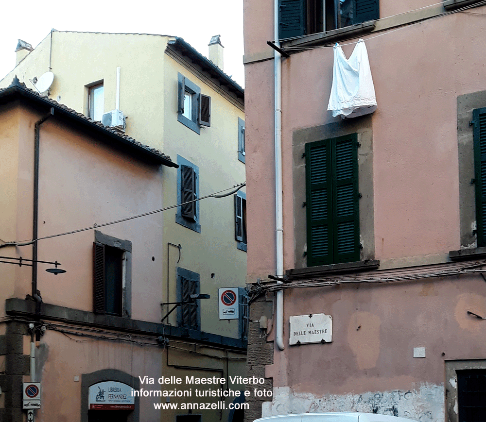 via delle maestre viterbo traversa via mazzini centro info e foto anna zelli