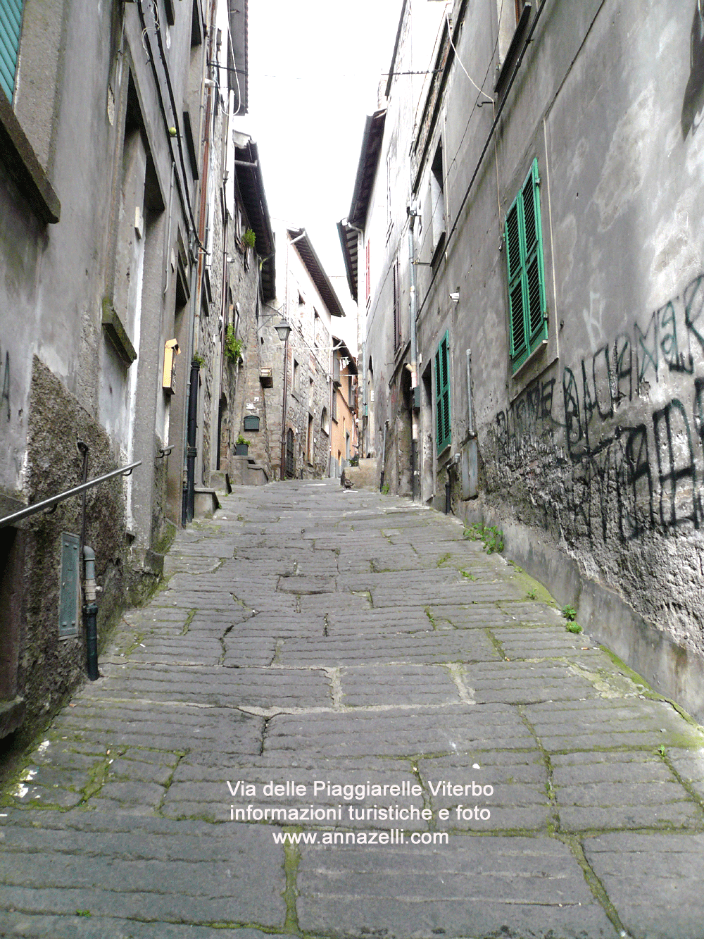 via delle piaggiarelle centro storico viterbo info e foto anna zelli