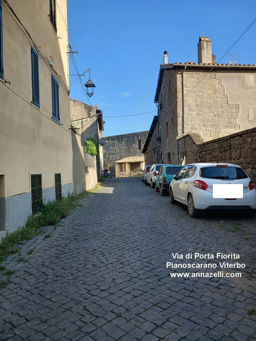 via di porta fiorita viterbo centro pianoscarano info e foto anna zelli