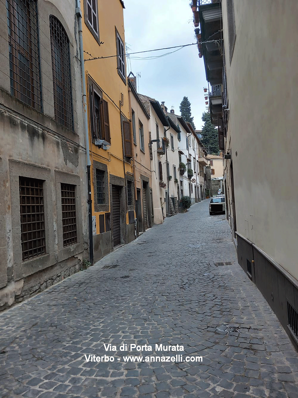 via di porta murata viterbo info e foto anna zelli