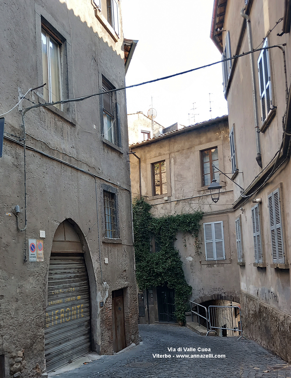 via di valle cupa viterbo centro storico info e foto anna zelli