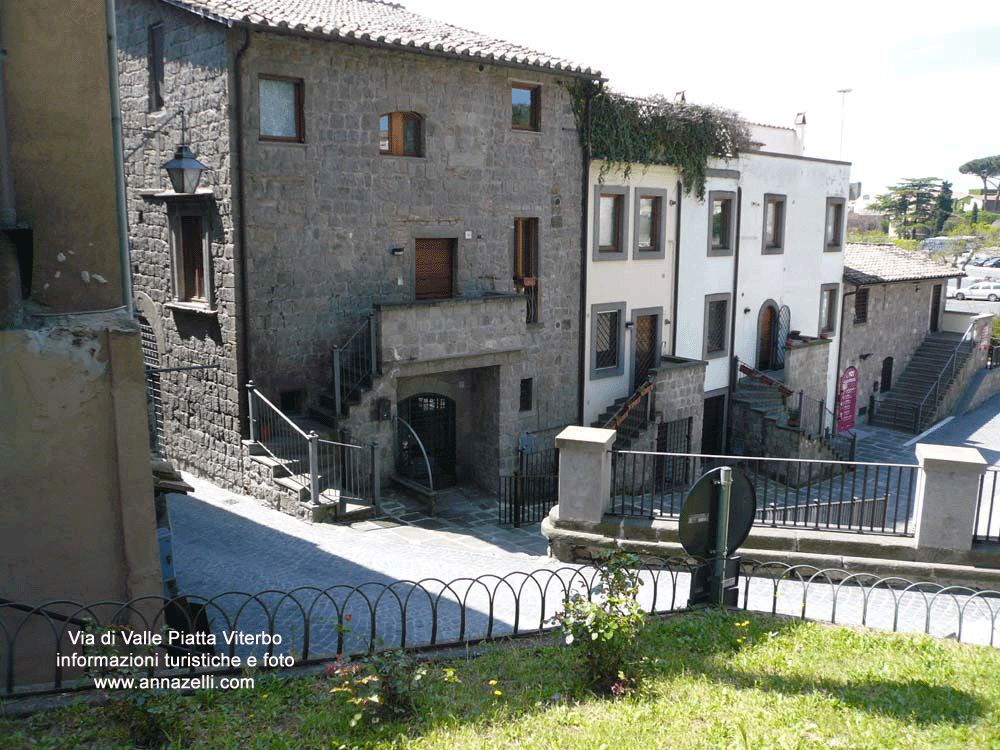 via di valle piatta viterbo info e foto anna zelli