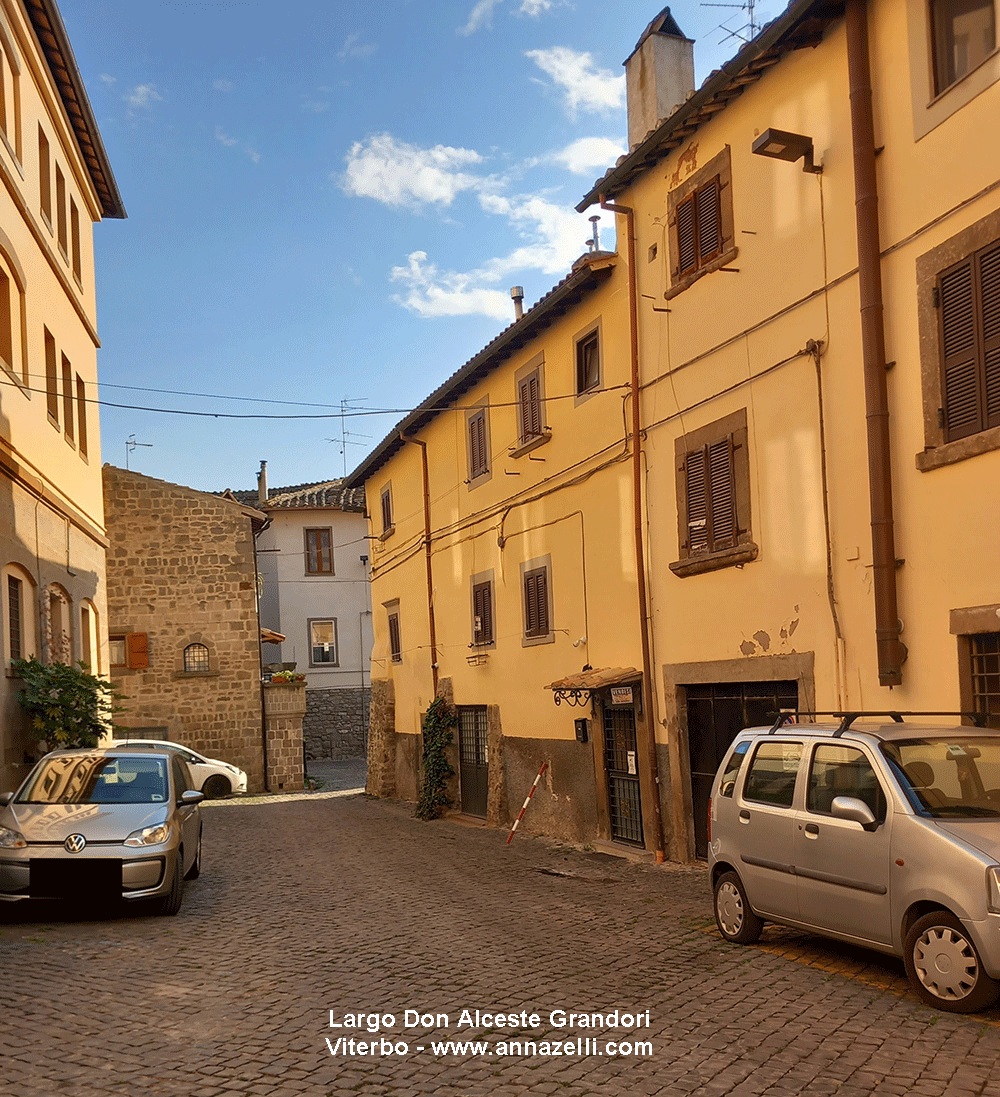 largo don alceste grandori viterbo centro storico info e foto anna zelli