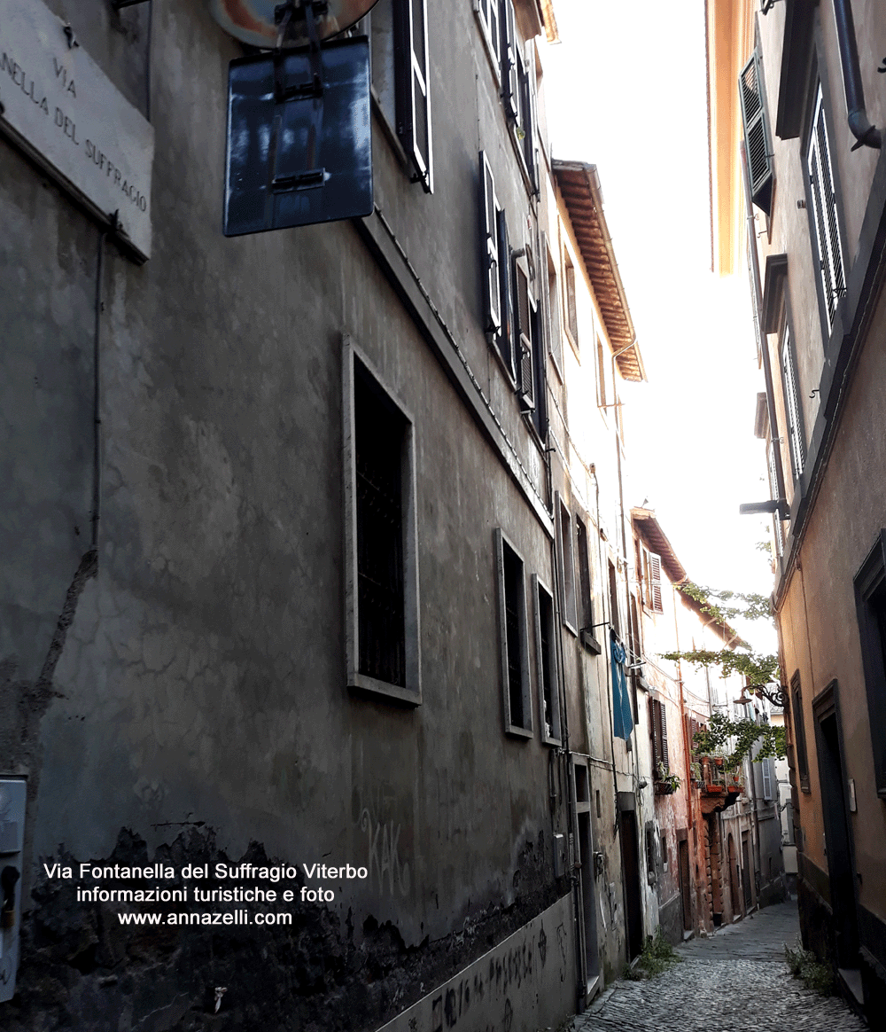 via fontanella del suffragio viterbo centro info e foto anna zelli