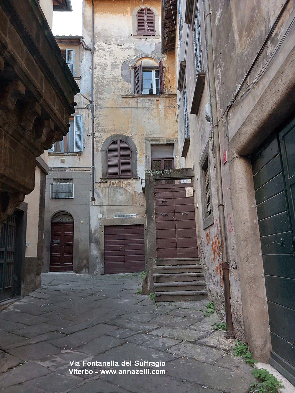 via fontanella del suffragio viterbo info e foto anna zelli