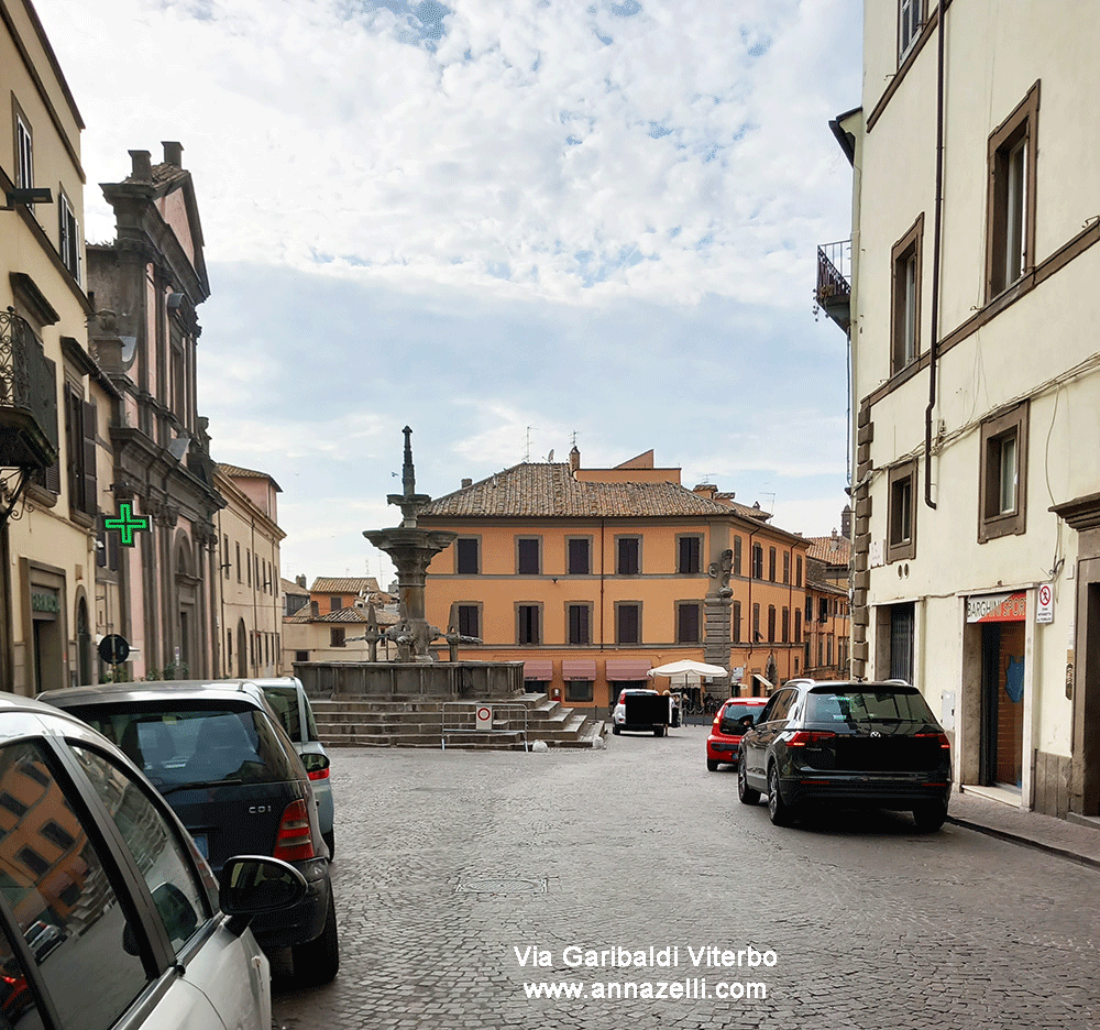 via garibaldi viterbo info e foto anna zelli