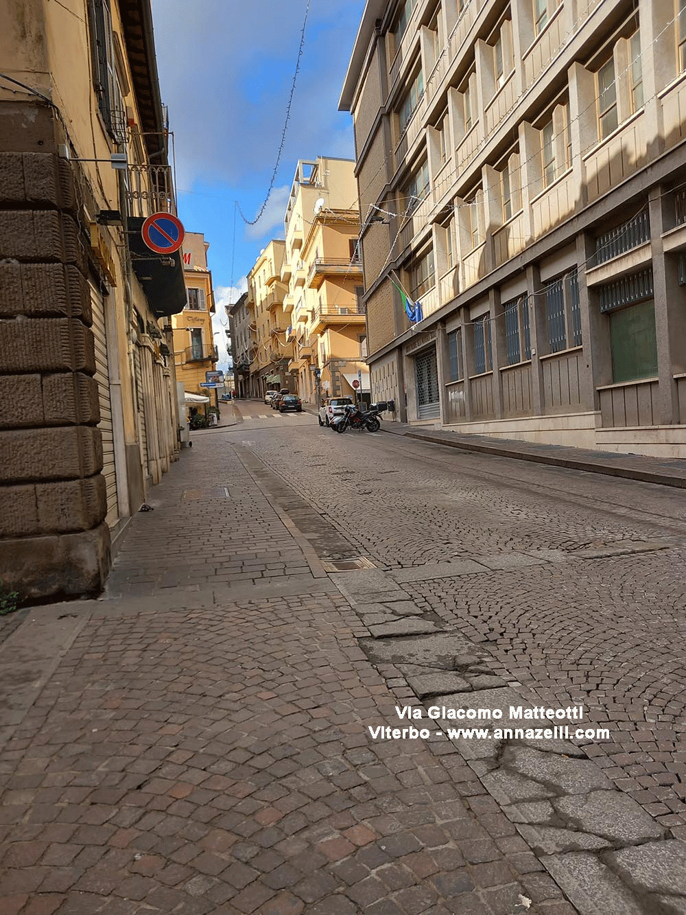 via giacomo matteotti viterbo centro storico info e foto anna zelli