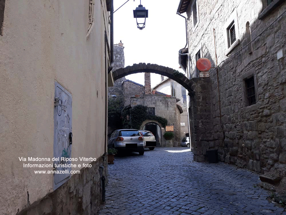 via madonna del riposo viterbo info e foto anna zelli