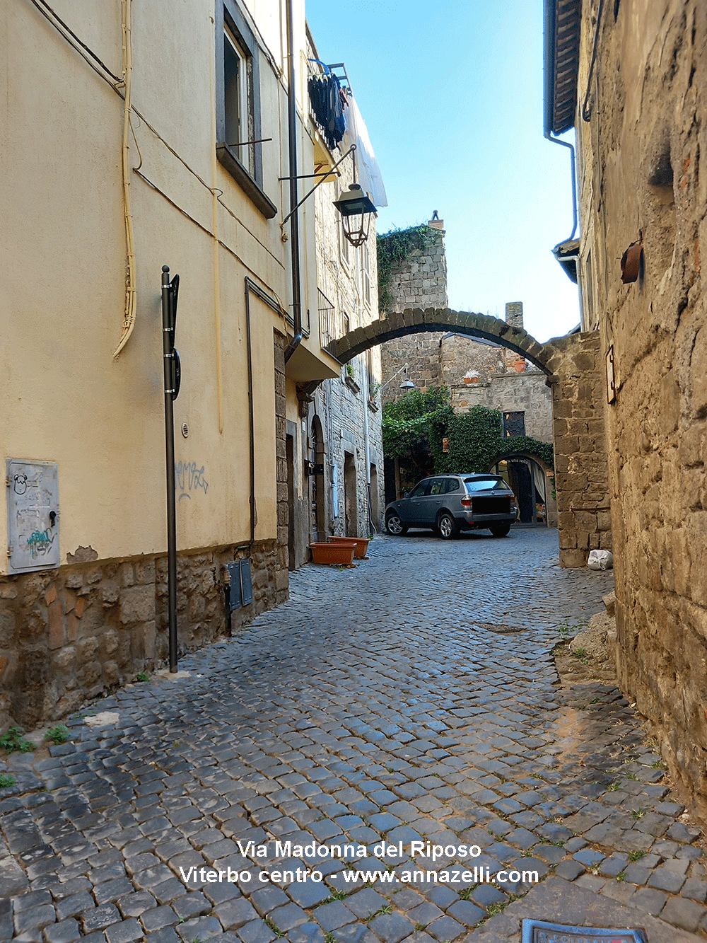 via madonna del riposo viterbo centro storico info e foto anna zelli