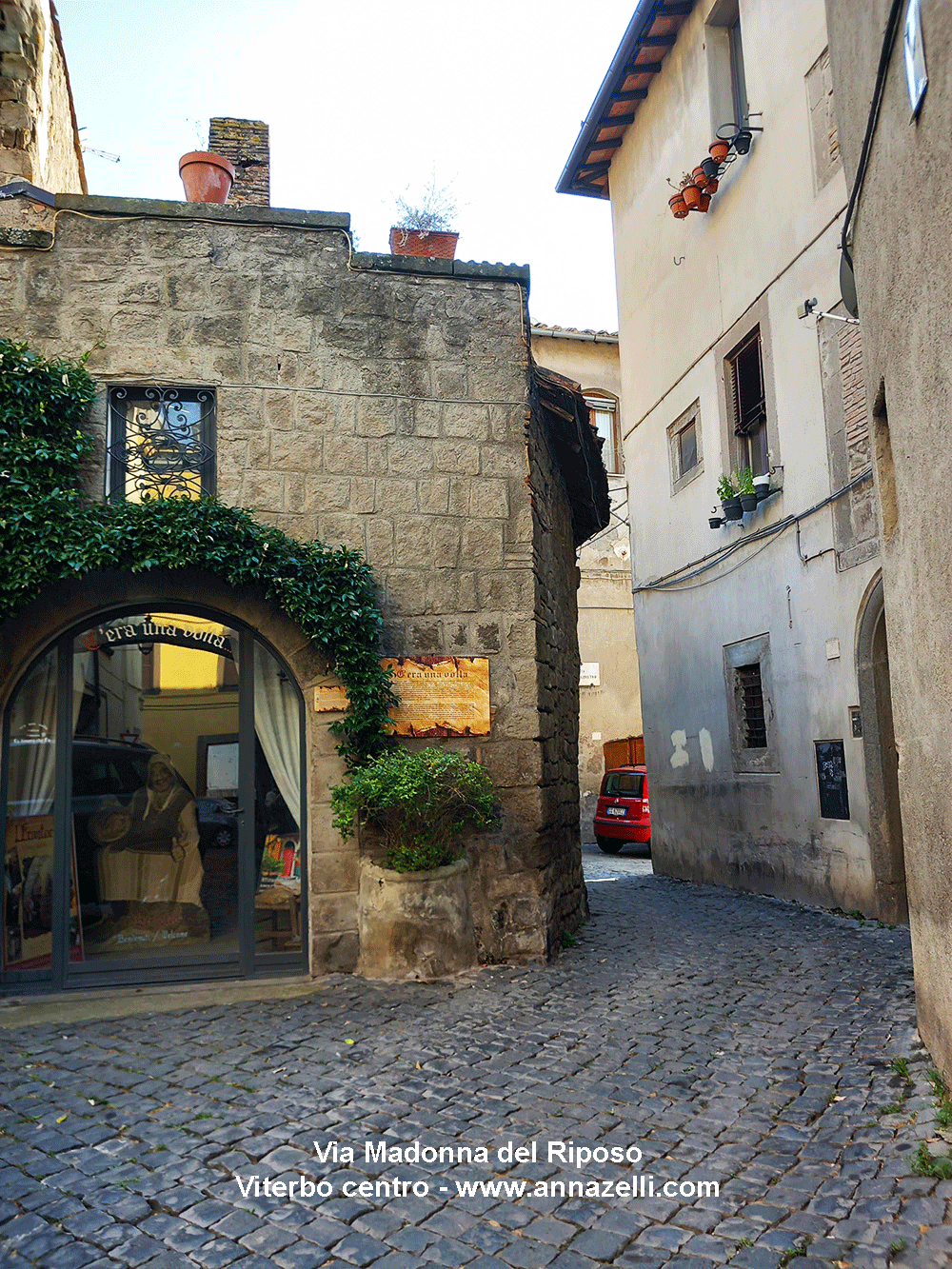 via madonna del riposo viterbo centro storico info e foto anna zelli