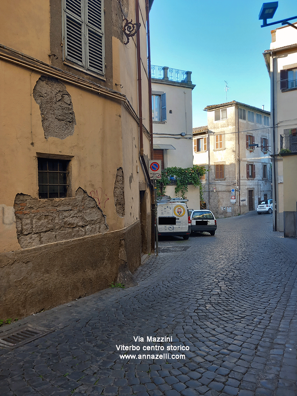 via mazzini viterbo centro storico info e foto anna zelli