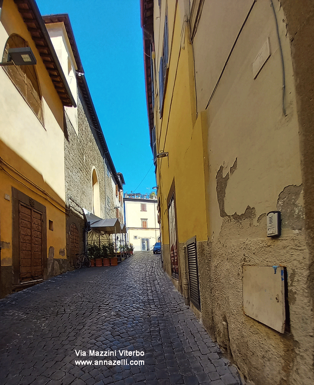 via mazzini viterbo info e foto anna zelli