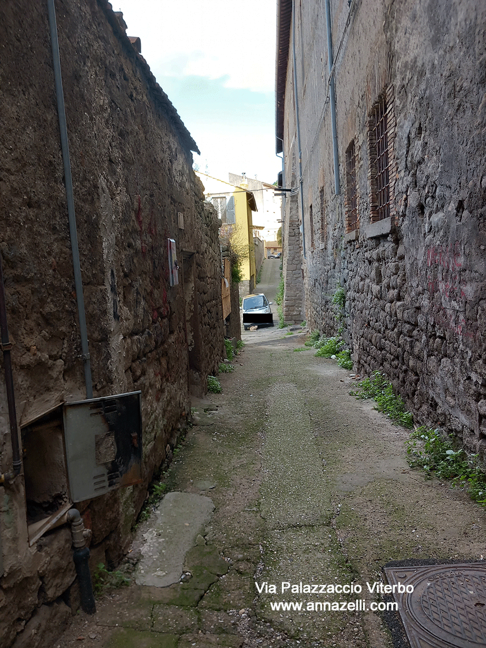 via palazzaccio viterbo centro storico info foto anna zelli