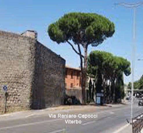 via raniero capocci viterbo