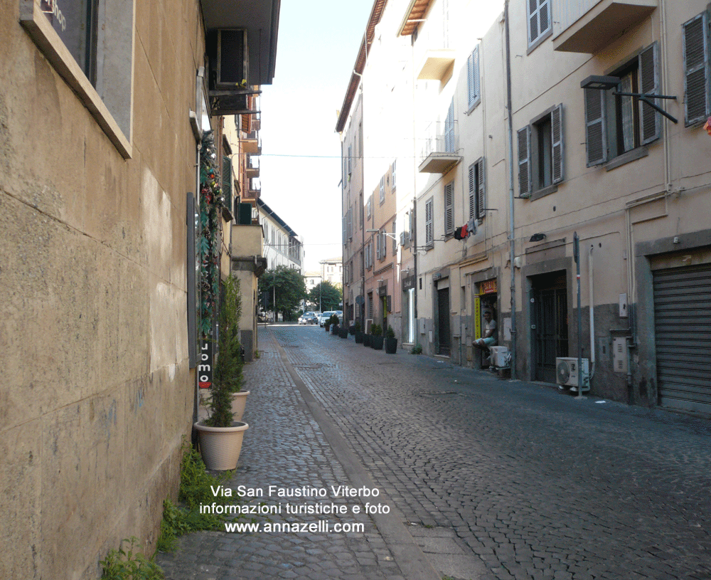 via san faustino viterbo centro info e foto anna zelli