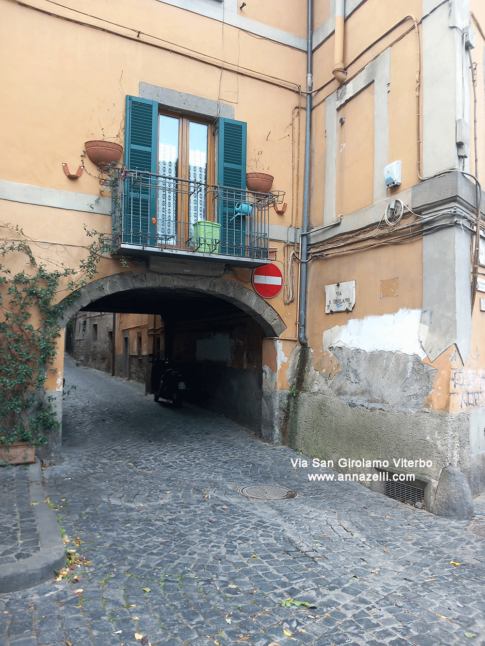 via san girolamo viterbo info e foto anna zelli