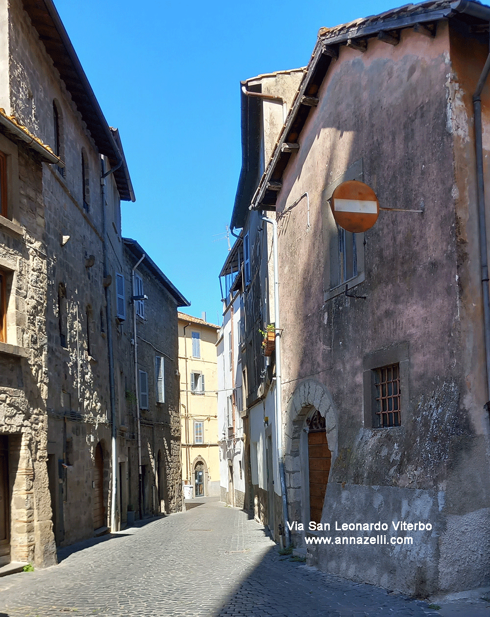 via san leonardo viterbo info e foto anna zelli