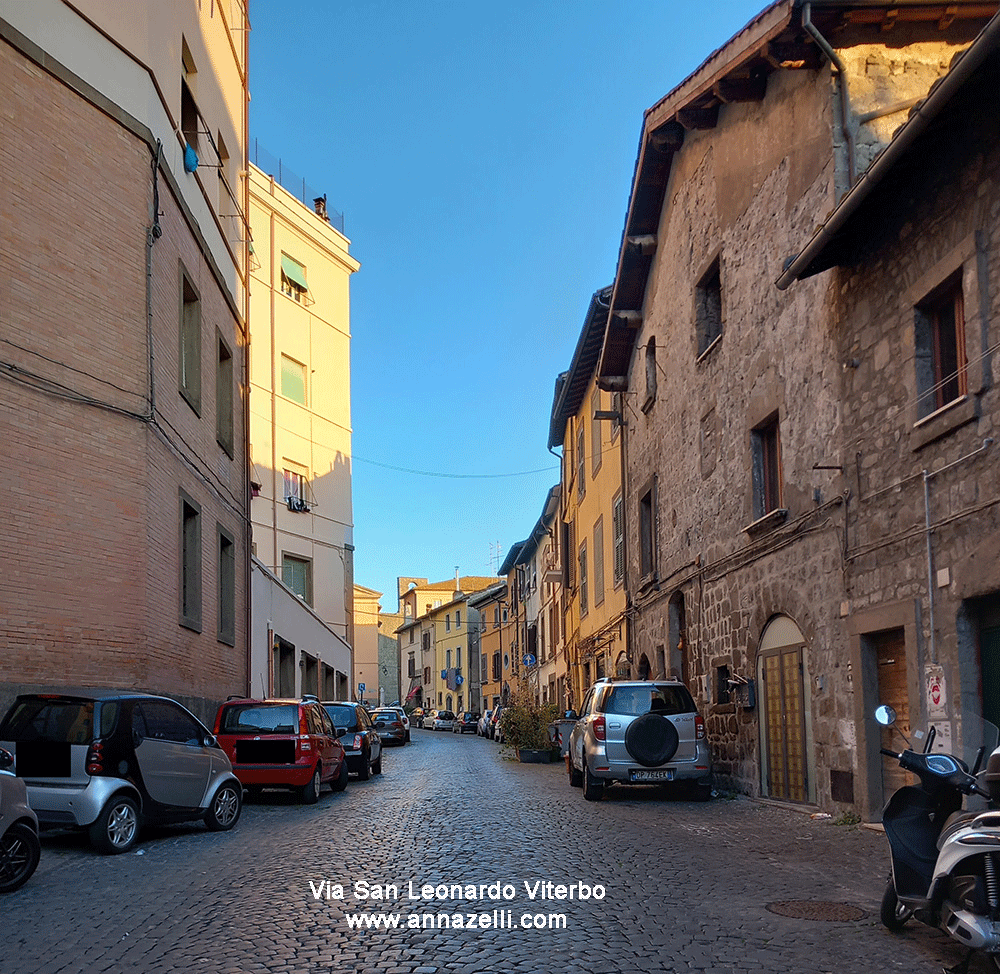 via san leonardo viterbo info e foto anna zelli