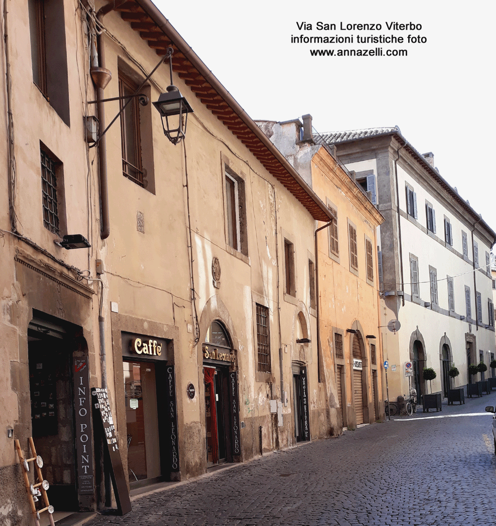 via san lorenzo viterbo informazioni turistiche e foto anna zelli