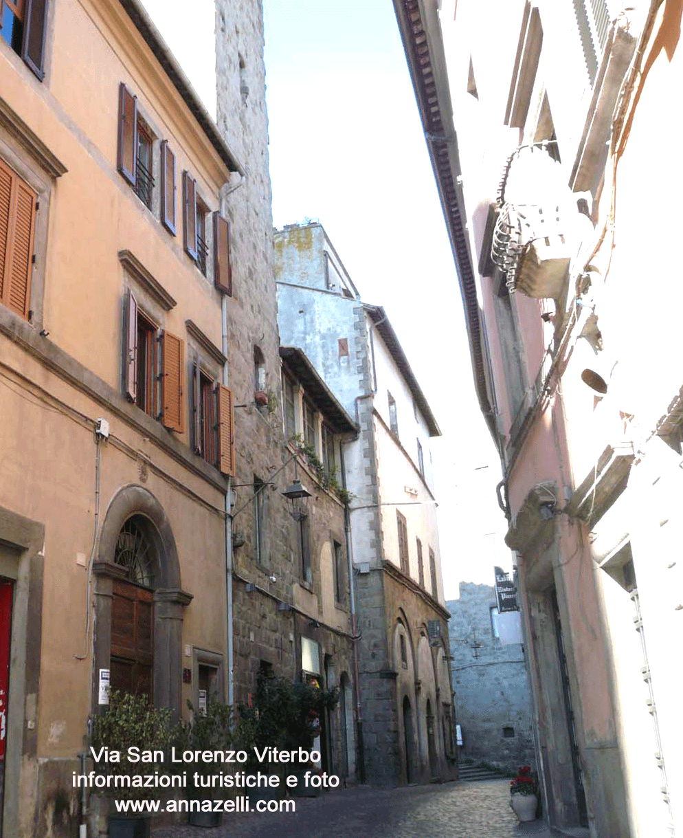 via san lorenzo viterbo informazioni turistiche e foto anna zelli