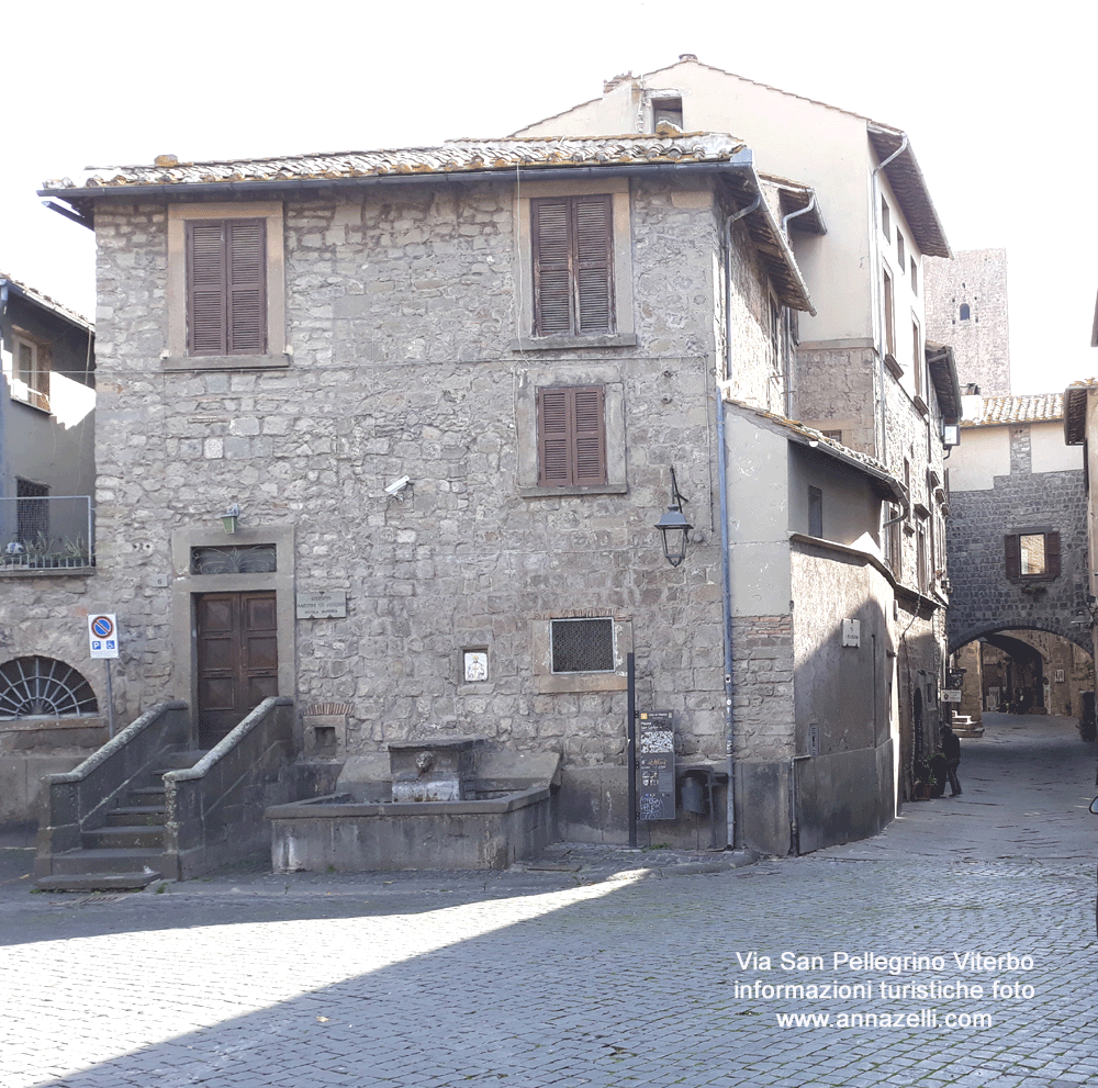 via san pellegrino viterbo centro storico