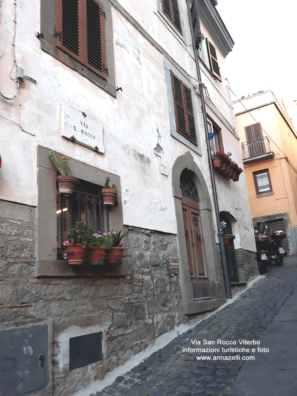 via san rocco viterbo centro info e foto anna zelli