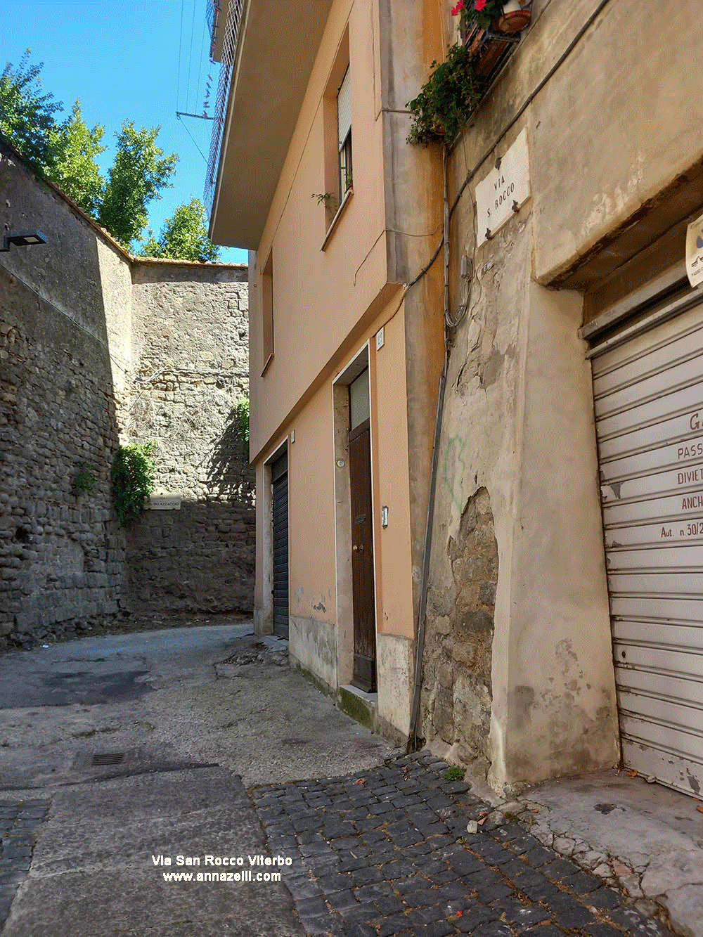 via san rocco viterbo centro storico info e foto anna zelli