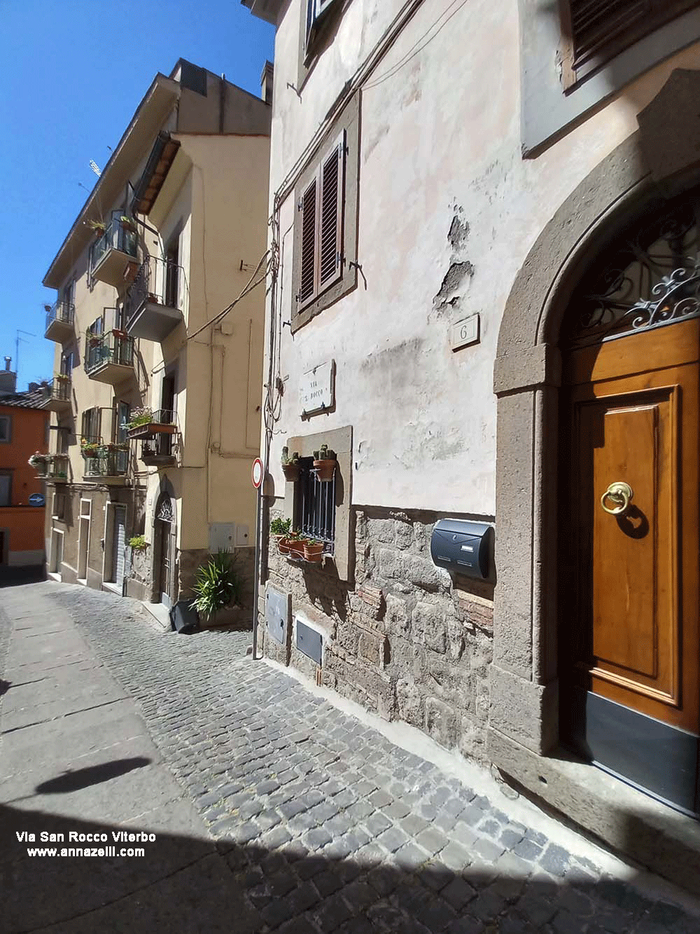 via san rocco viterbo centro storico info e foto anna zelli