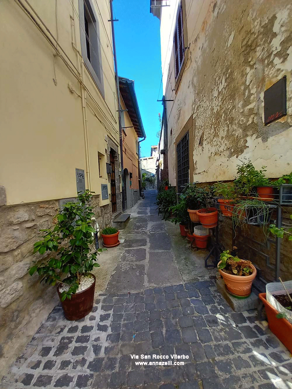 via san rocco viterbo centro storico info e foto anna zelli