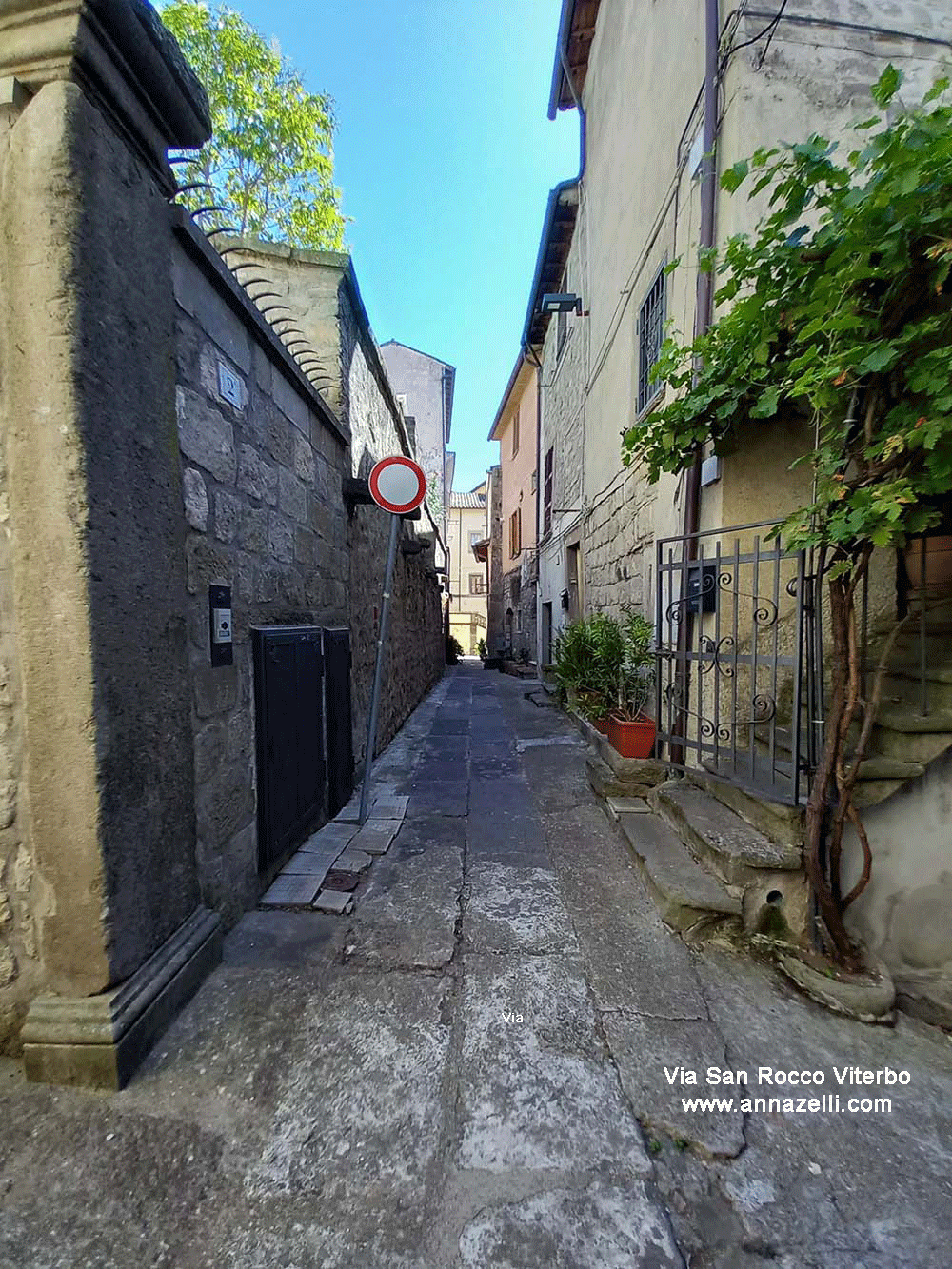 via san rocco viterbo centro storico info e foto anna zelli