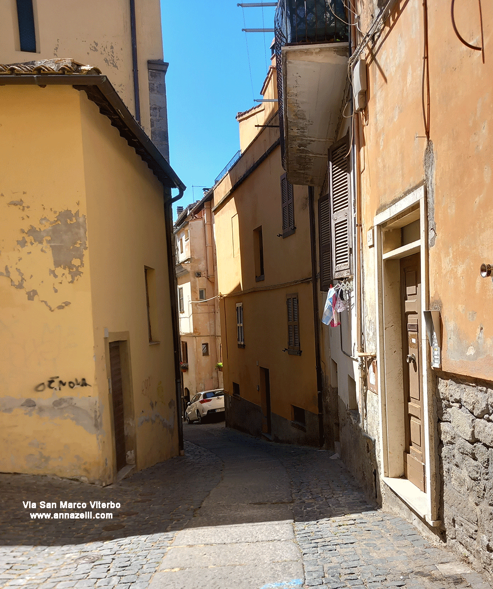 via san rocco viterbo centro storico info e foto anna zelli