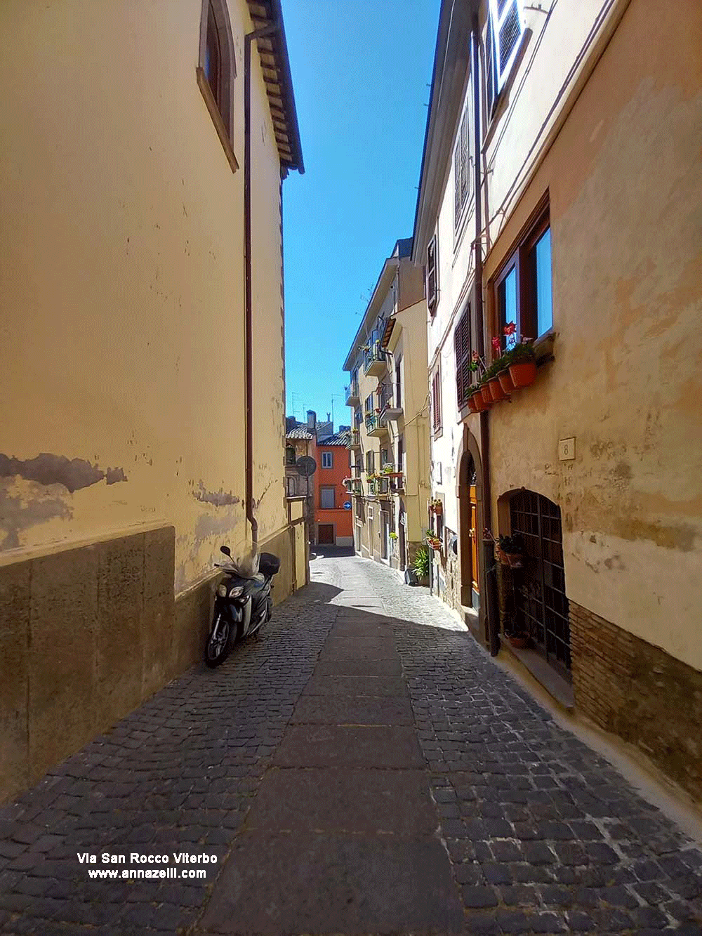 via san rocco viterbo centro storico info e foto anna zelli