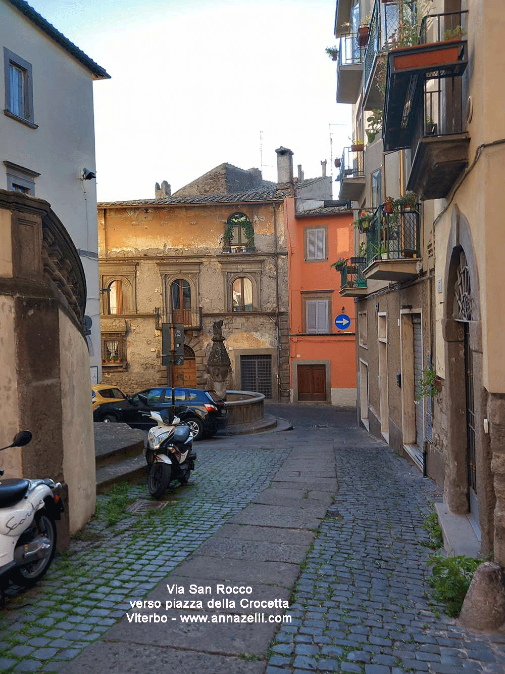 via san rocco viterbo centro storico info e foto anna zelli