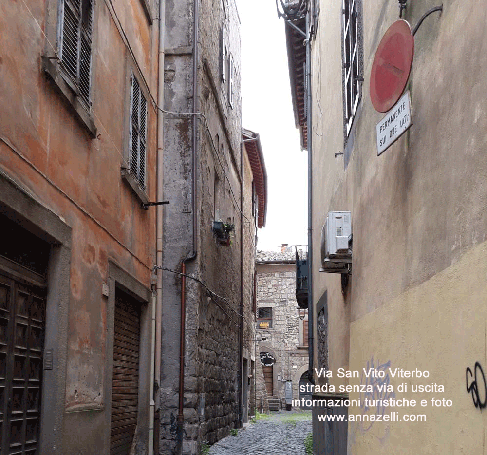 via san vito strada senza uscita viterbo info e foto anna zelli