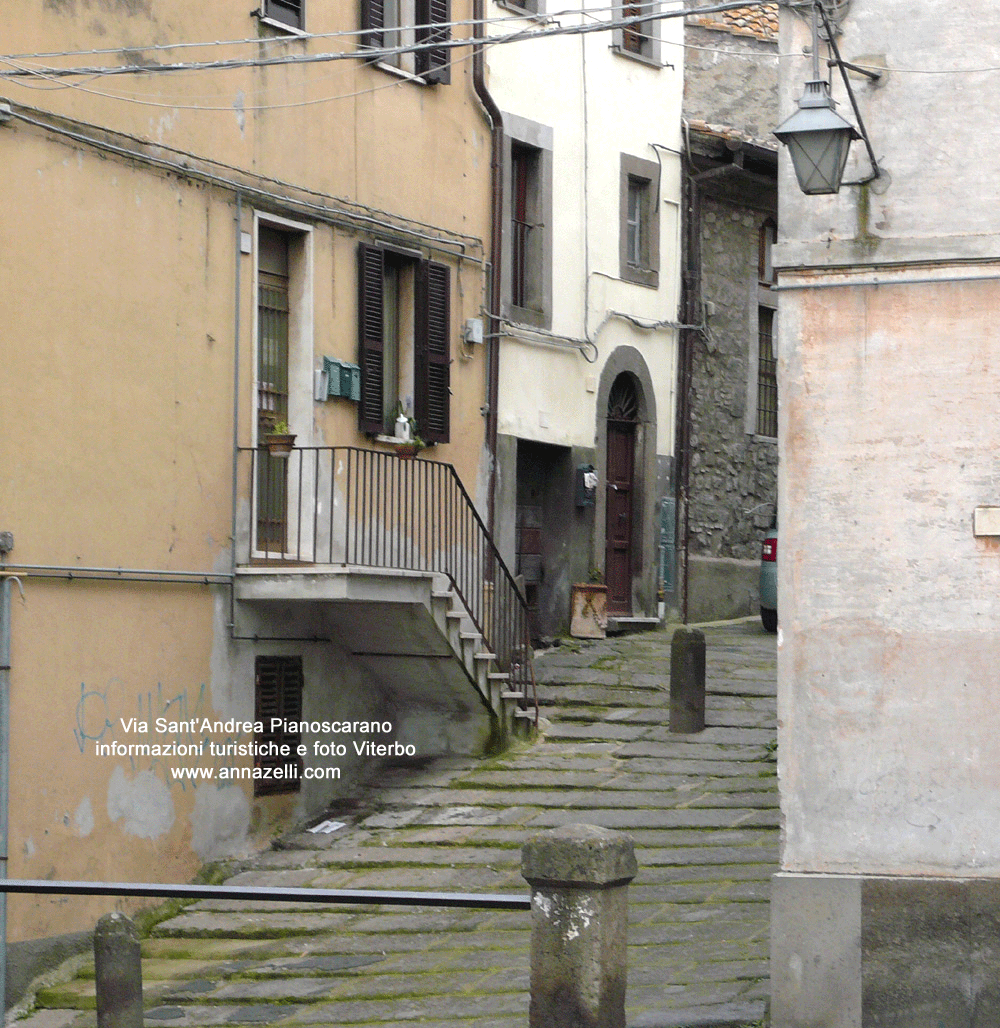 via sant'andrea viterbo centro pianoscarano info e foto anna zelli