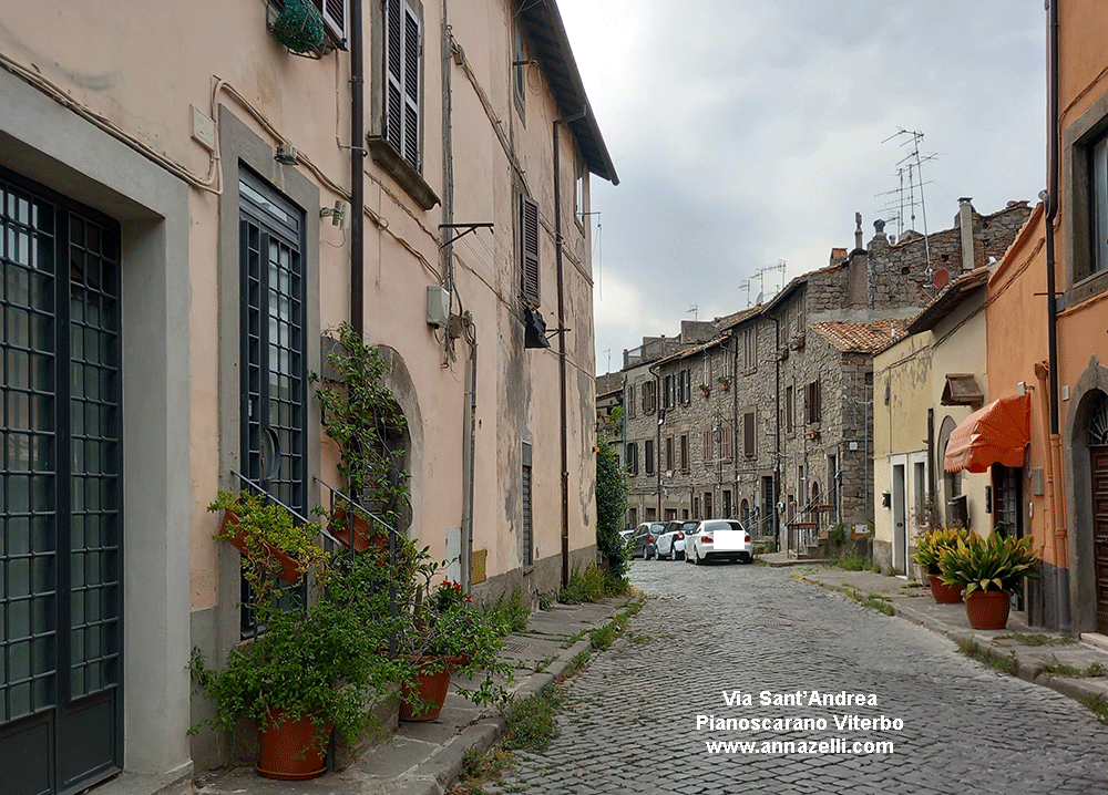 via sant'andrea pianoscarano viterbo info e foto anna zelli