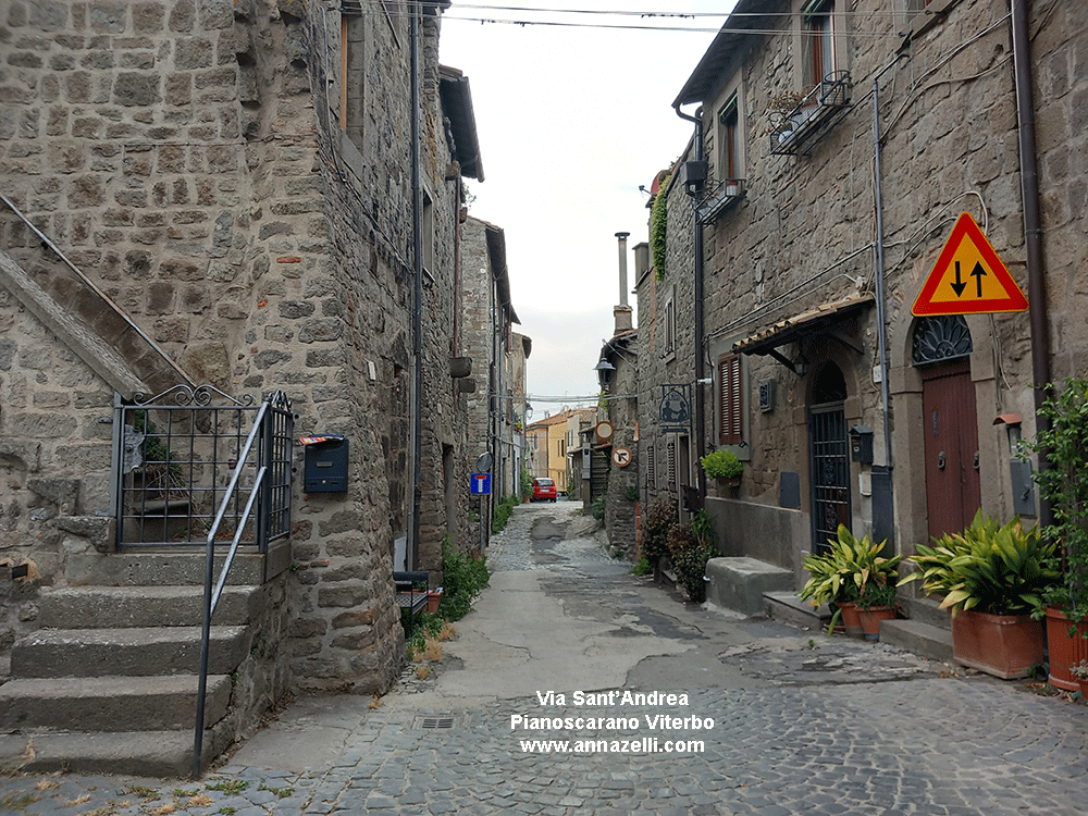 via sant'andrea pianoscarano viterbo info e foto anna zelli
