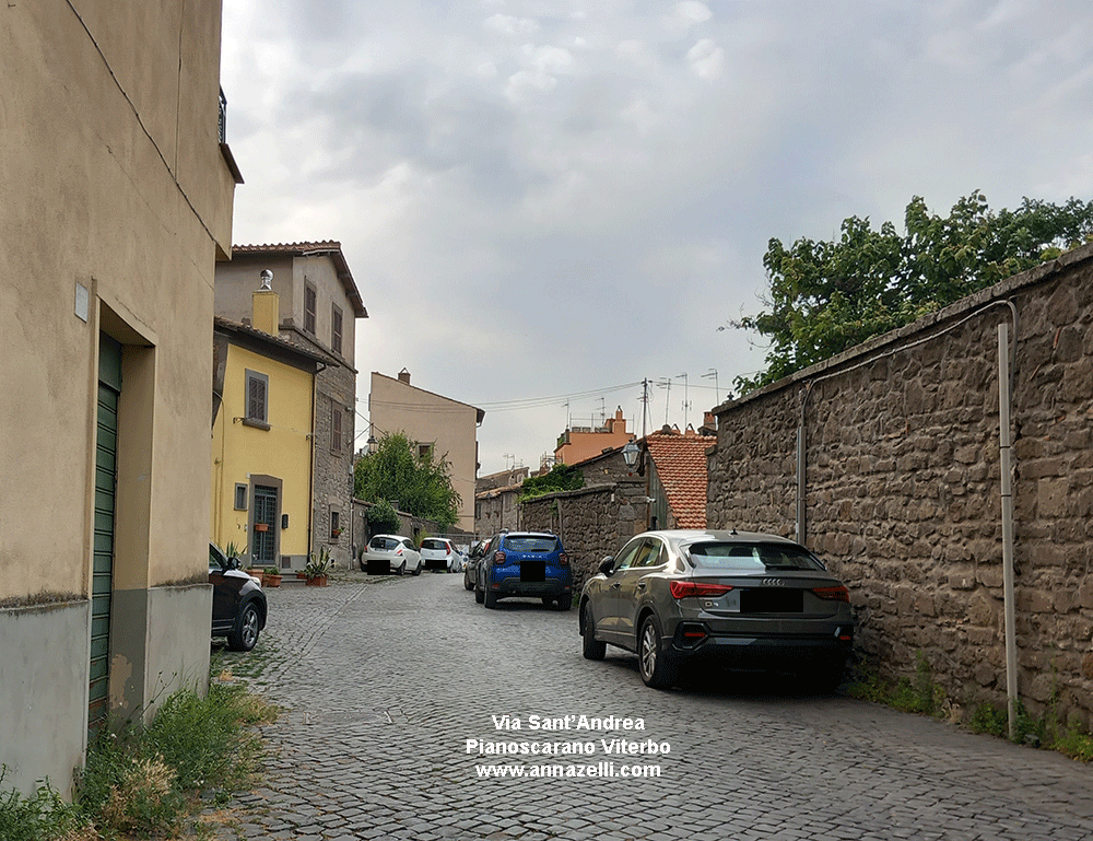 via sant'andrea pianoscarano viterbo info e foto anna zelli