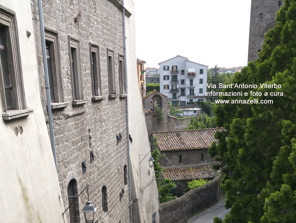 via sant'antonio viterbo centro storico foto anna zelli