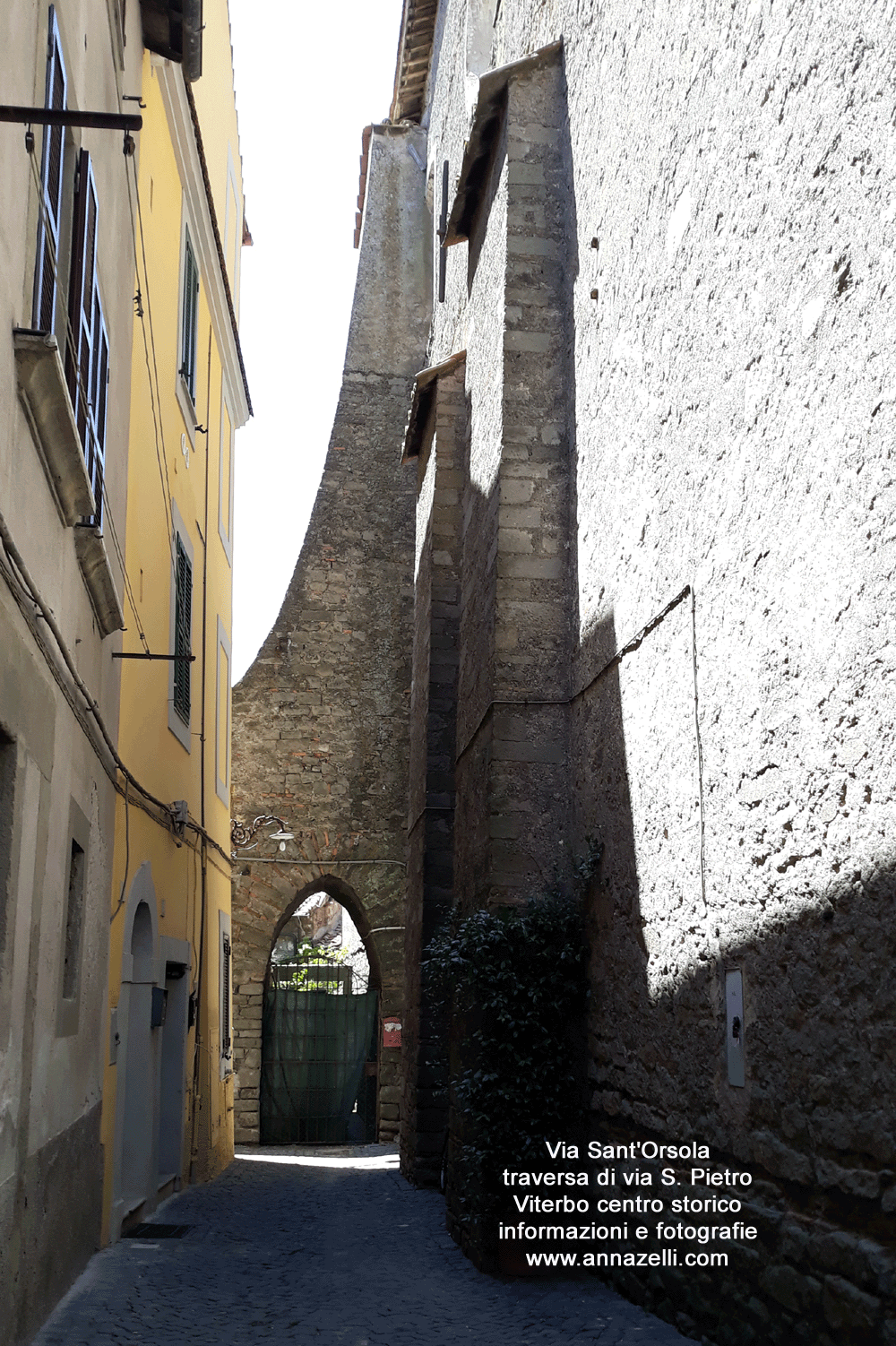 via sant'orsola viterbo centro storico info e foto anna zelli