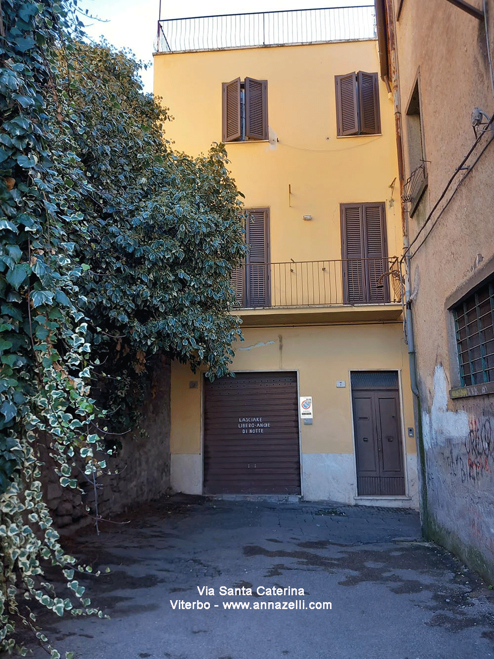via santa caterina viterbo centro storico info e foto anna zelli