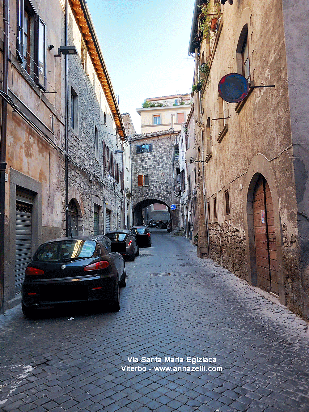 via santa maria egiziaca viterbo centro storico info e foto anna zelli