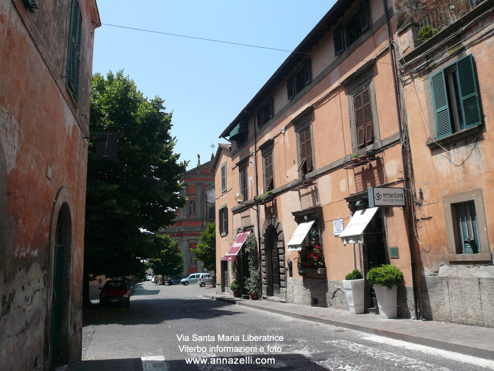 via santissima maria liberatrice viterbo centro storico info e foto anna zelli 2