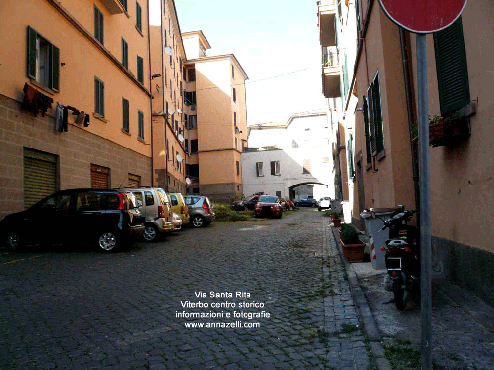 via santa rita viterbo centro storico info e foto anna zelli