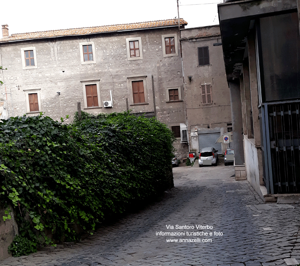 via santoro viterbo centro storico info foto anna zelli