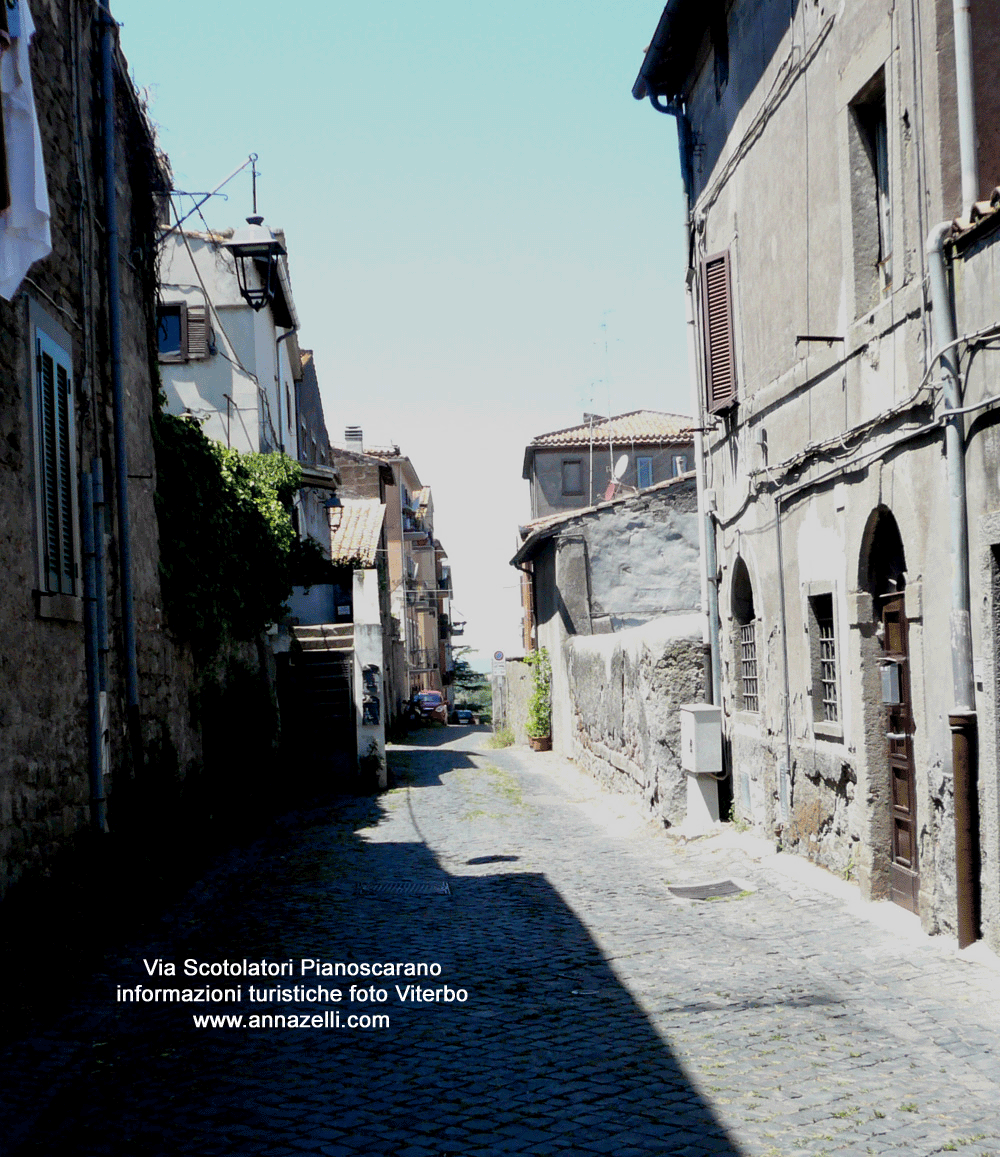 via scotolatori piano scarano viterbo centro storicoinfo e foto anna zelli